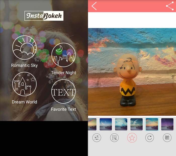 comme un dslr : six applications qui vous aideront à créer un bokeh comme un pro - instabokeh