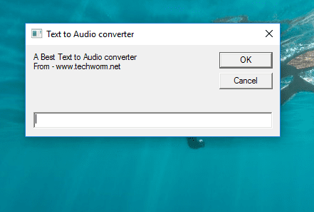 Convertitore da testo a audio @Techworm.net