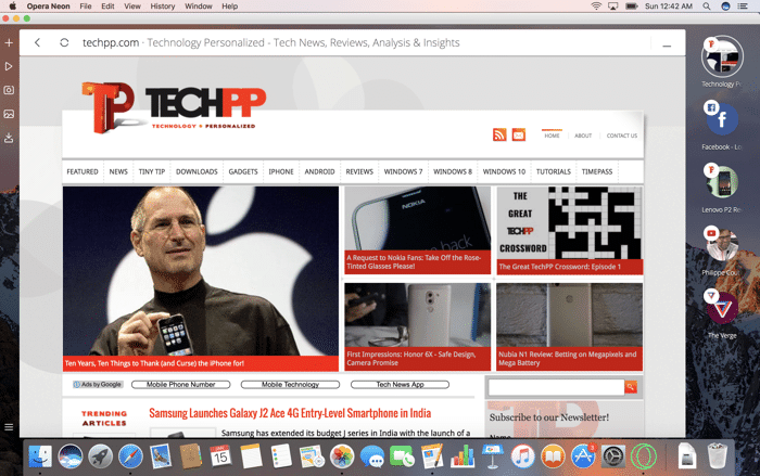 opera neon review: a bubbly concept for a browser - opera neon review 4