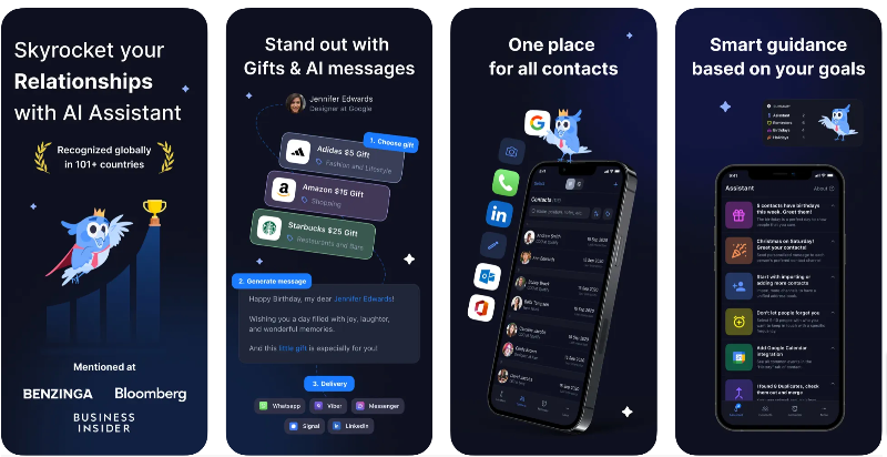 nection: persönliches kontakte crm