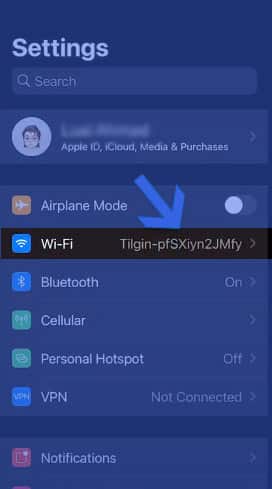 DNS auf iOS ändern