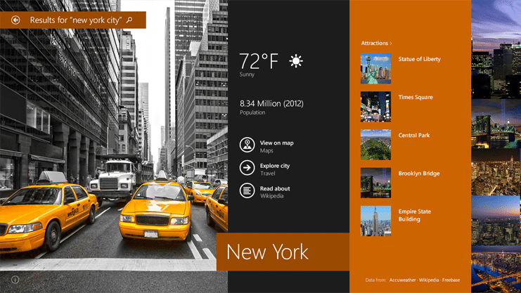 new search windows 8.1