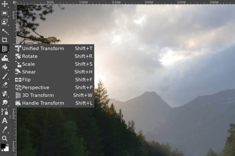 GIMP 2.10.18ツールボックス