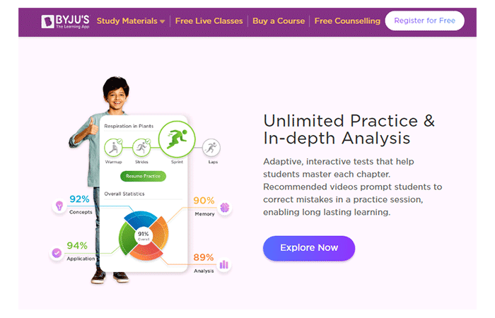 Byjus eine Textsheet-Alternative