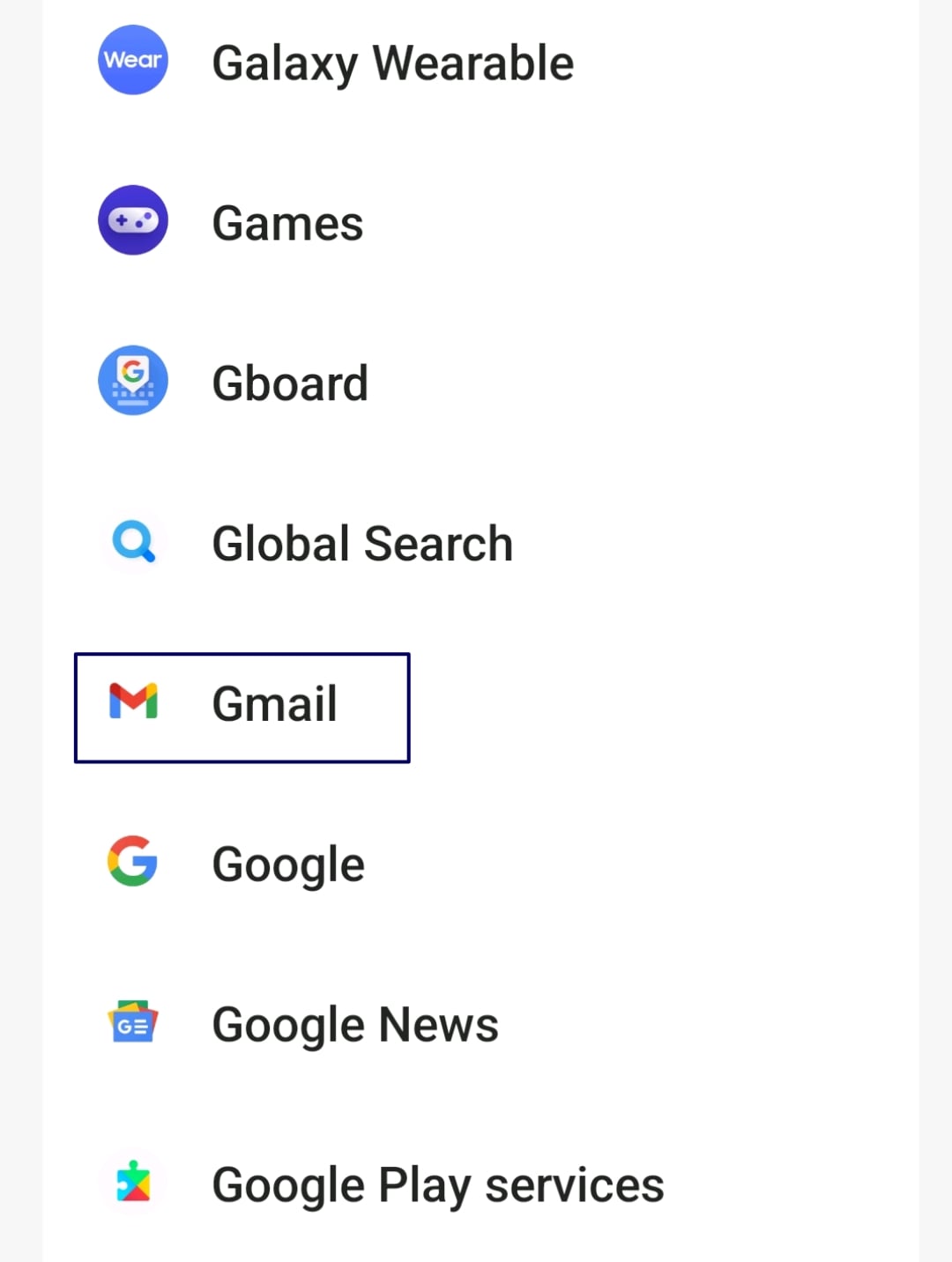 приложение gmail
