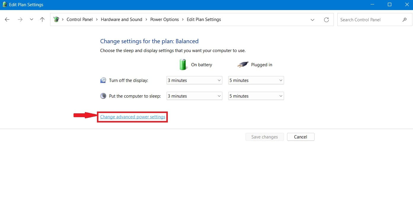 So steuern Sie die CPU-Lüftergeschwindigkeit unter Windows - Ändern der erweiterten Energieeinstellungen unter Windows
