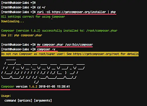 Instalar PHP Composer