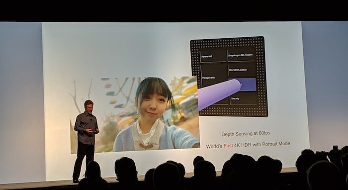 스냅드래곤 855가 인물 모드로 4K 비디오 녹화를 가능하게 함 - 스냅드래곤 855 스펙트라 380