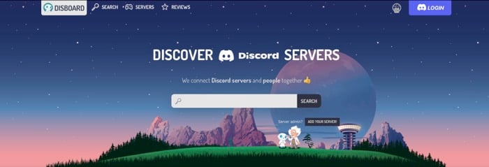 trouver des serveurs discord à rejoindre sur disboard