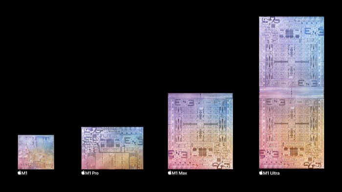 apple m1 chip family