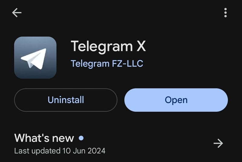 Telegram X