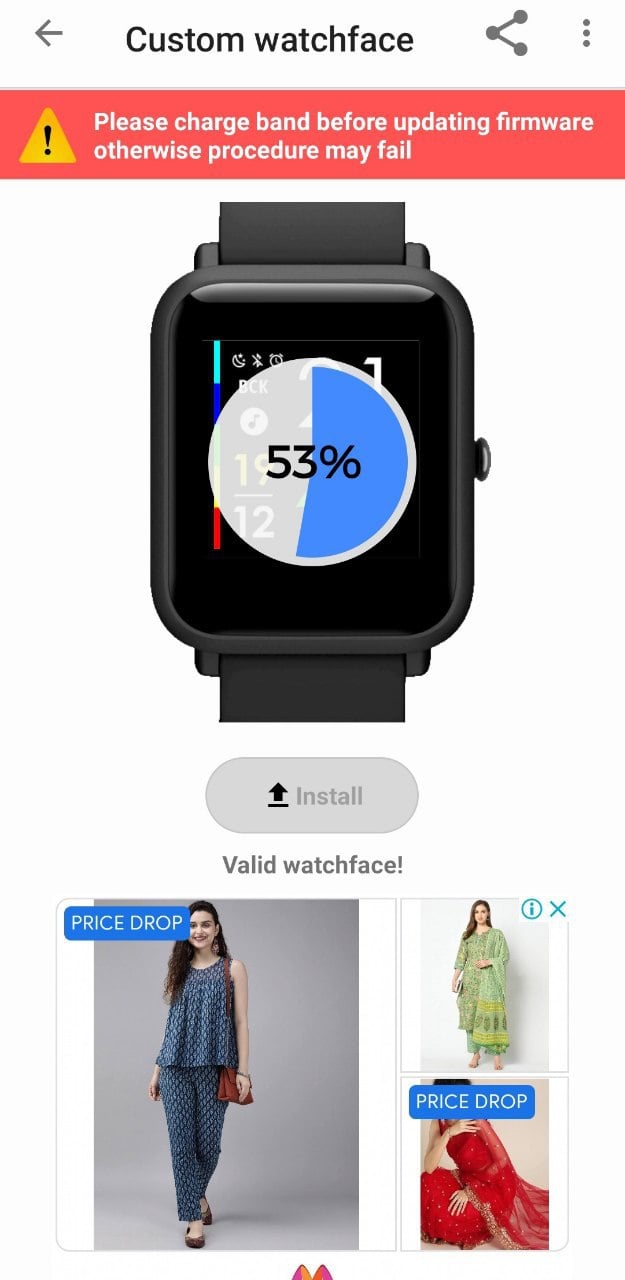 amazfit notify install