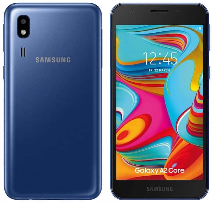 smartphone samsung galaxy a2 core android go lanciato in india a rs 5.290 - samsung galaxy a2 core