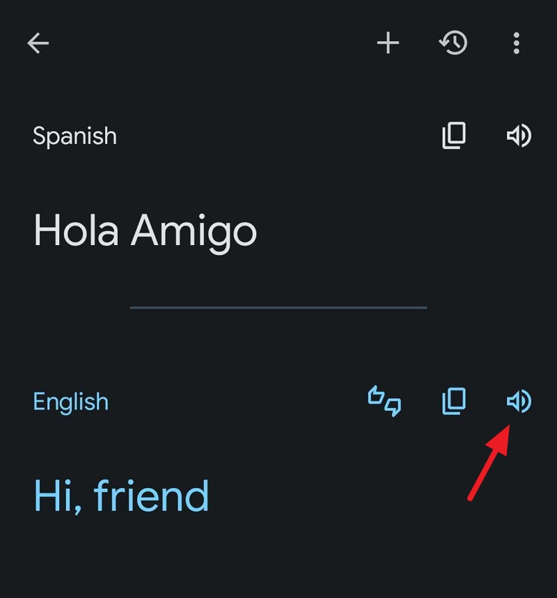 usar google tradutor para pronúncia