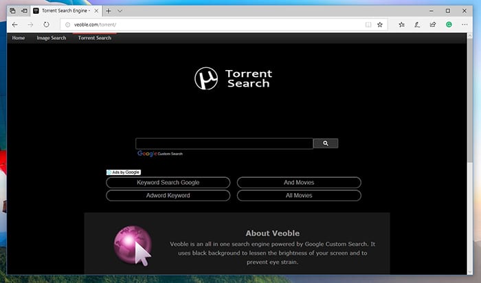 veoble 토렌트 웹사이트