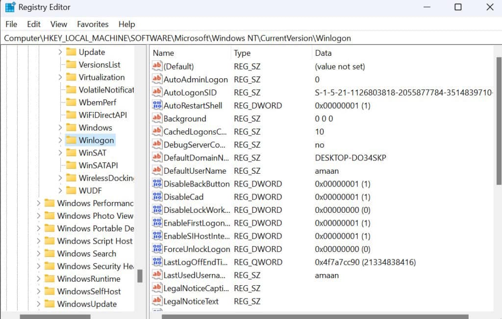 Aktivieren Sie die automatische Anmeldung in Windows 11