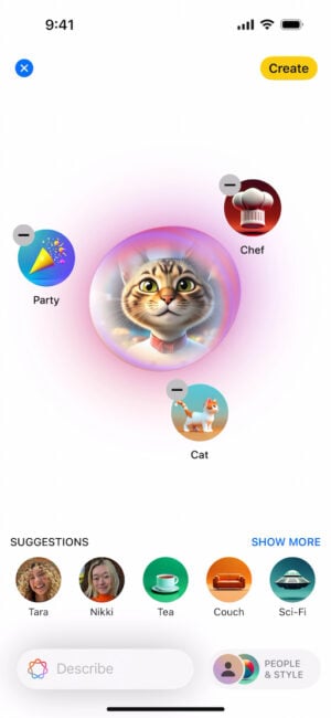 Image Playground iOS 18.2