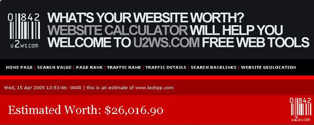 u2ws-estimatore