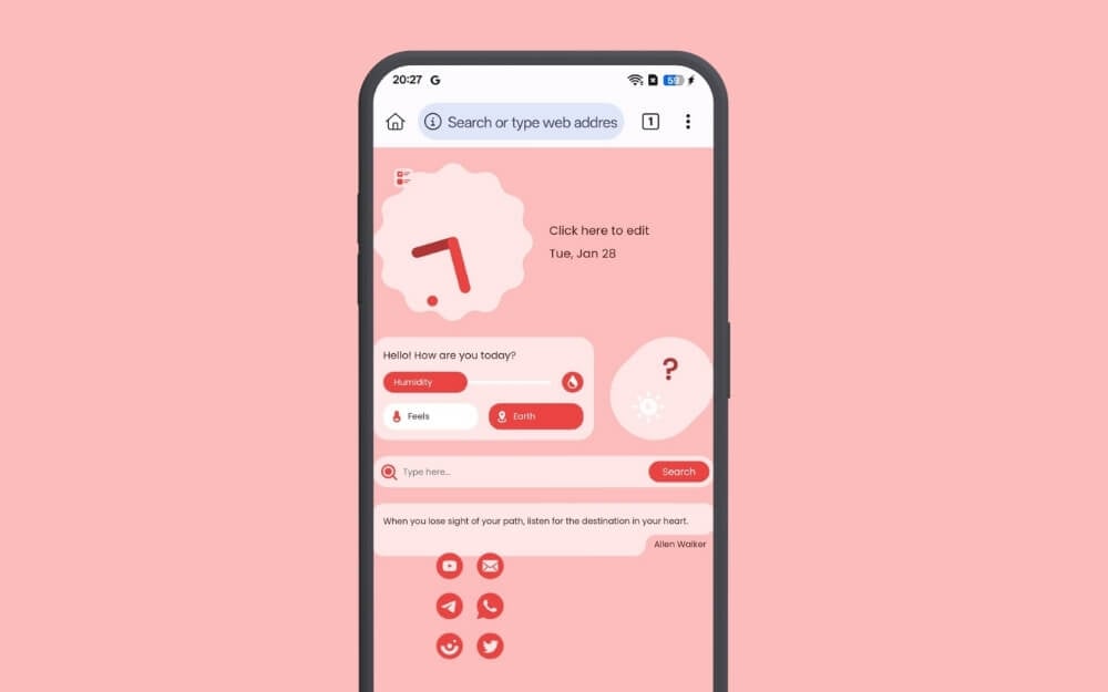 ottieni material u sul tuo browser