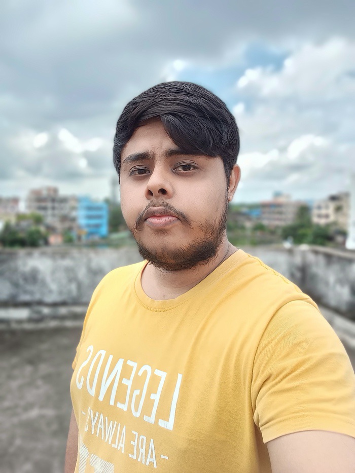 análise do realme 9i 5g: sacrifícios devem ser feitos - selfie retrato