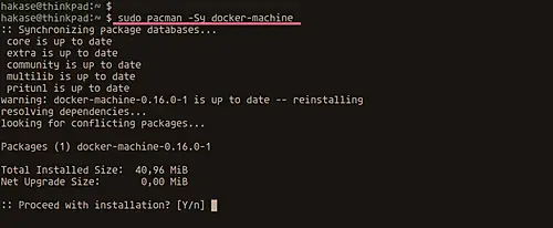 Instalar Docker-Machine y controlador KVM2