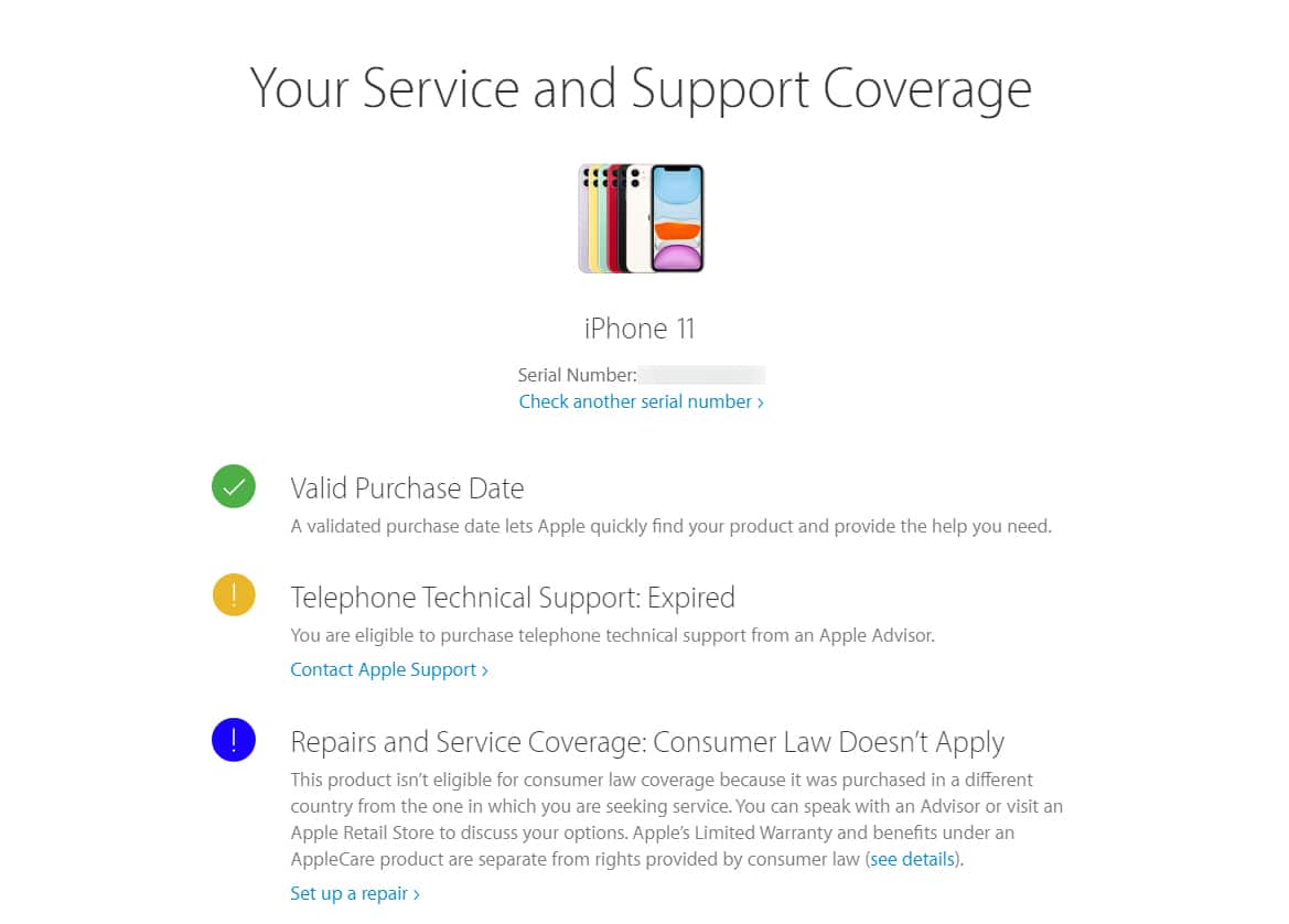 Sito Web Copertura iPhone