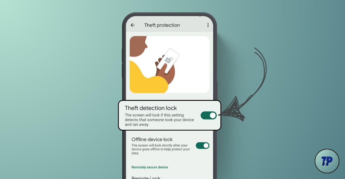 comment activer le verrou de protection contre le vol sur android