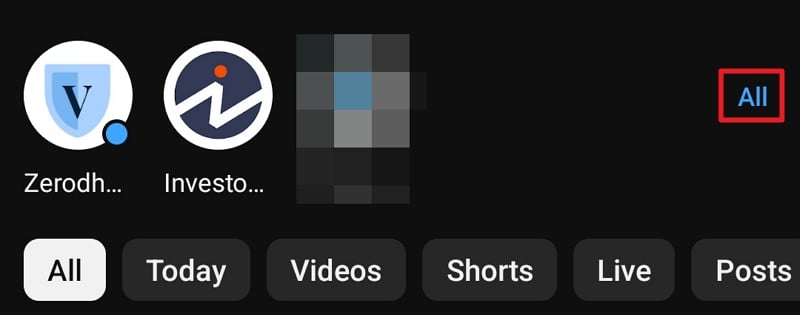 tutte le iscrizioni su youtube