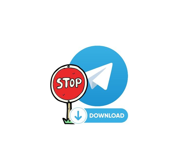 ferma i download di media