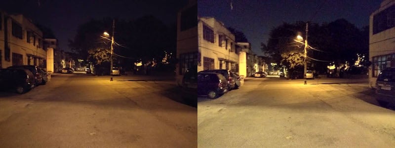 la bataille des caméras doubles à petit budget : moto g5s plus contre xiaomi a1 - lowlight1