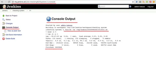 Construir y ejecutar un trabajo de Jenkins