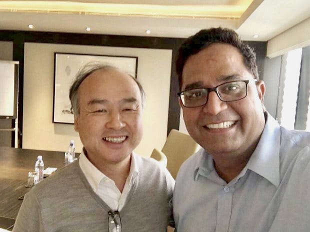 ставки на первых: сага softbank - paytm softbank
