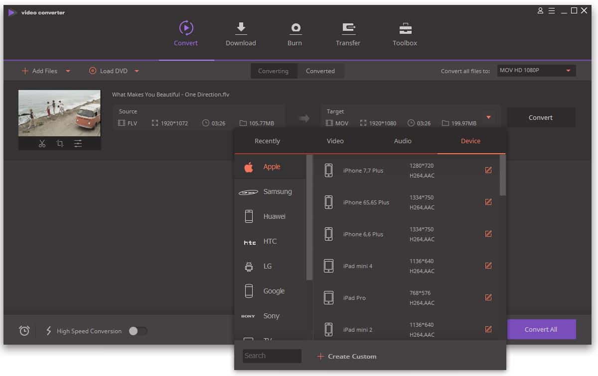 Aquí hay una forma fácil de convertir, editar o mejorar tus videos a calidad profesional con este gran software de conversión de video