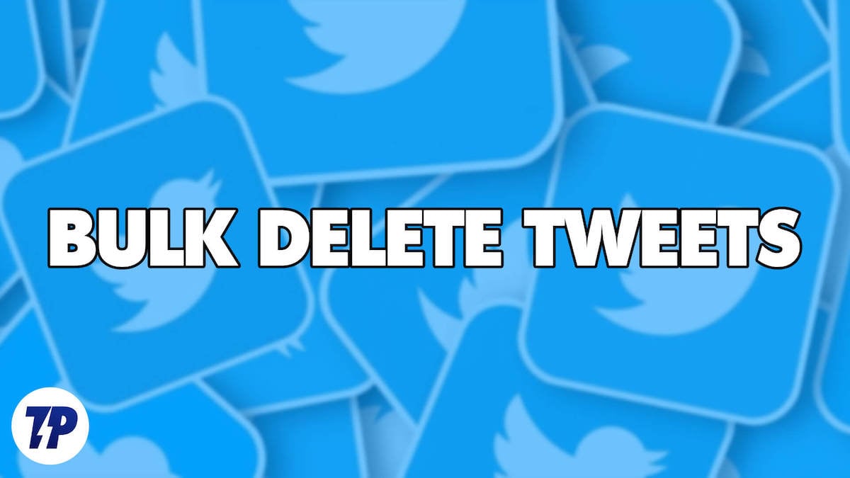 comment supprimer en masse des tweets