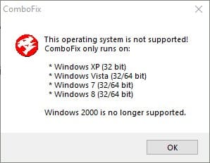 Erreur de Combofix