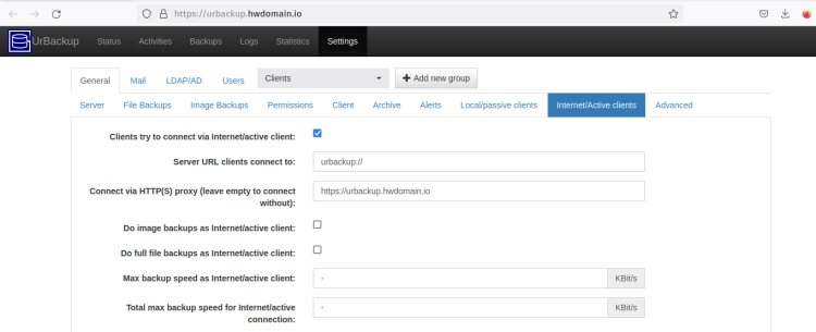 Intranet einrichten