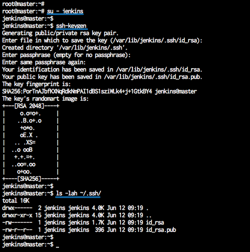 Generate SSH Key