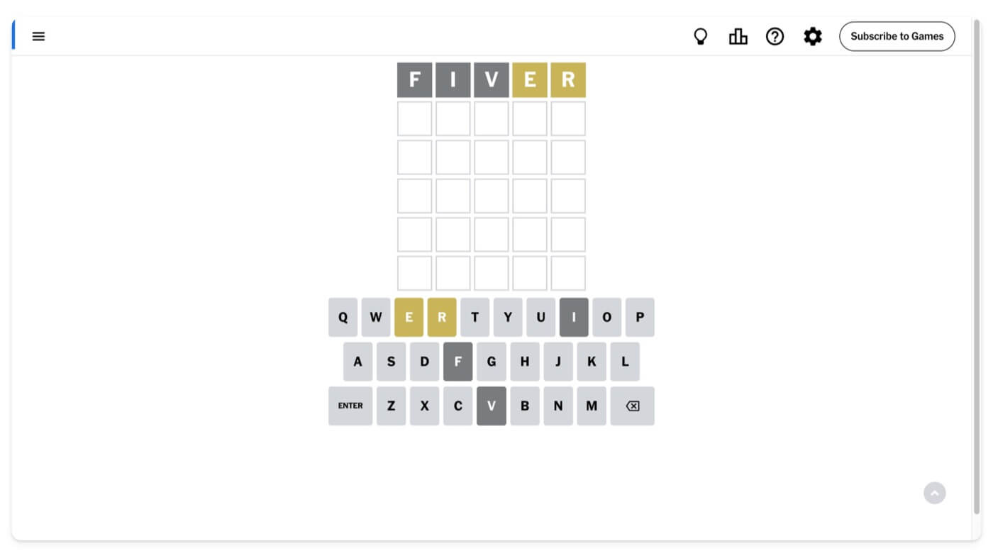 ワードルゲーム