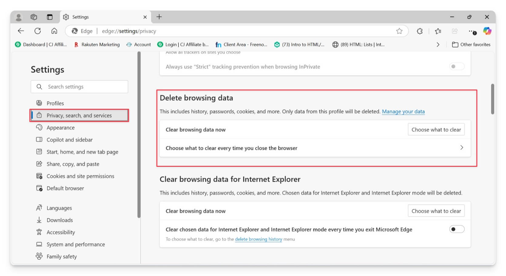 comment effacer le cache sur le navigateur firefox