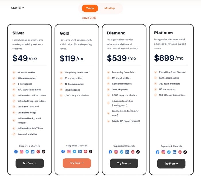 ocoya pricing