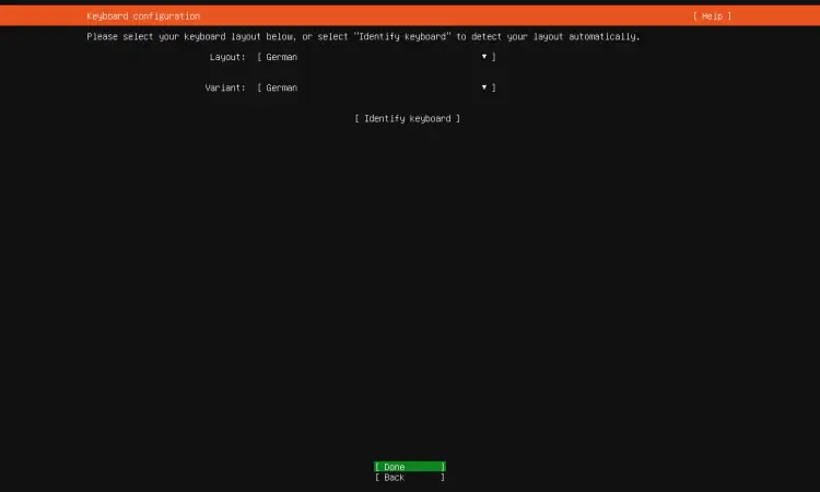 代替キーボードレイアウトが選択されました