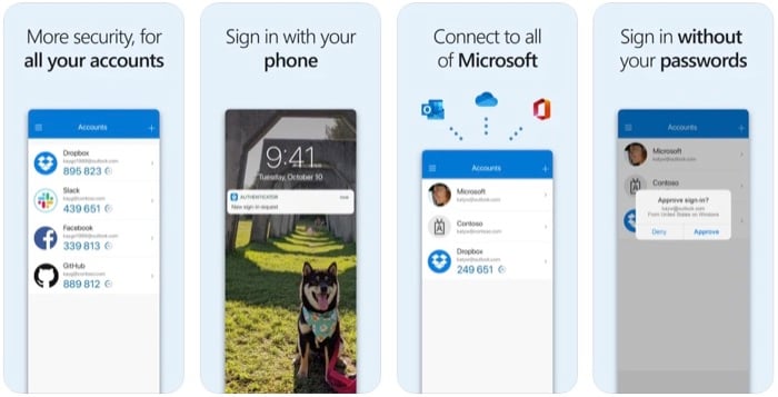 microsoft authentifikator