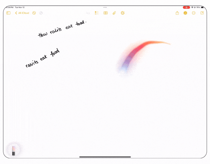 So generieren Sie Bilder mit Image Wand auf dem iPad
