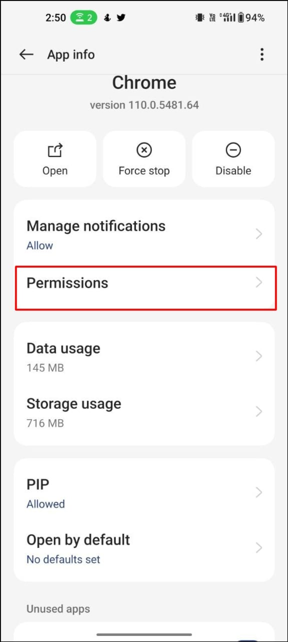 google-chrome-app-info