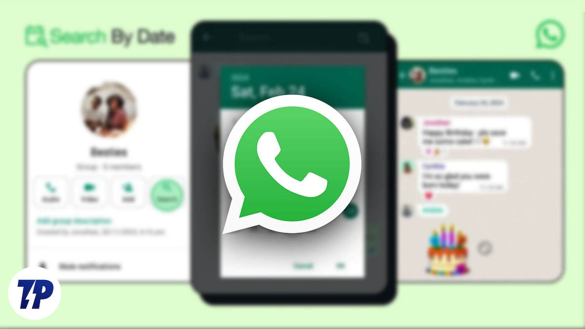 recherche whatsapp par date sur android