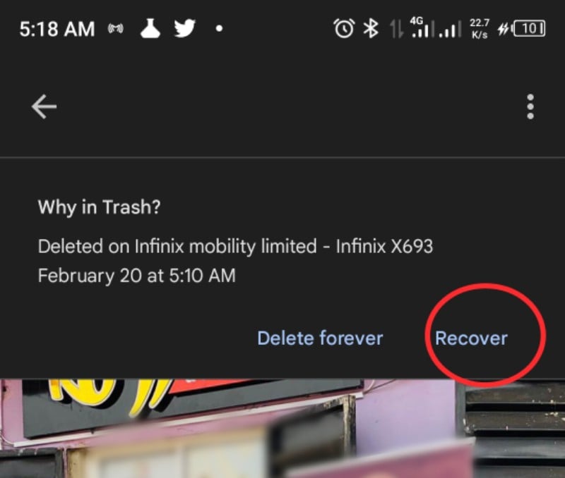 cómo recuperar contacto borrado en android 