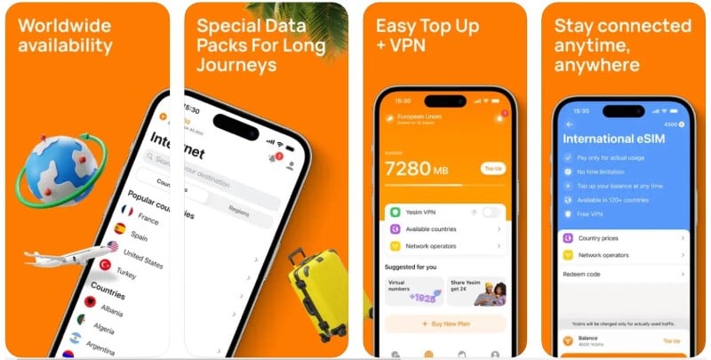 meilleures applications esim pour votre smartphone