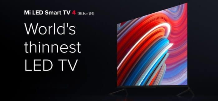 xiaomi partners with dixon technologies to manufacture mi tvs in india - mi tv 4 banner e1528711520393
