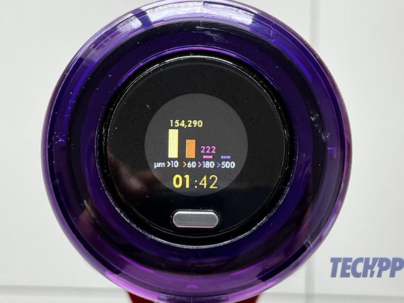 dyson v12 detect slim review piezo sensor
