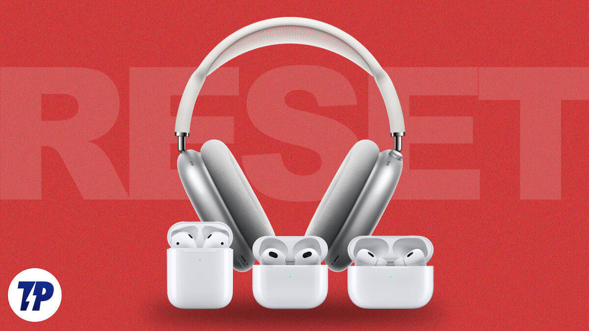Apple AirPodsをリセット